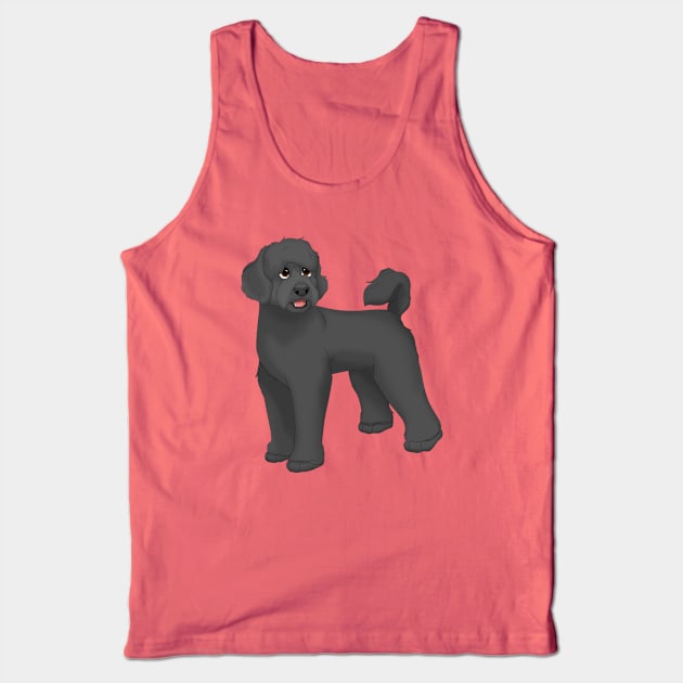 Black Portuguese Water Dog Tank Top by millersye